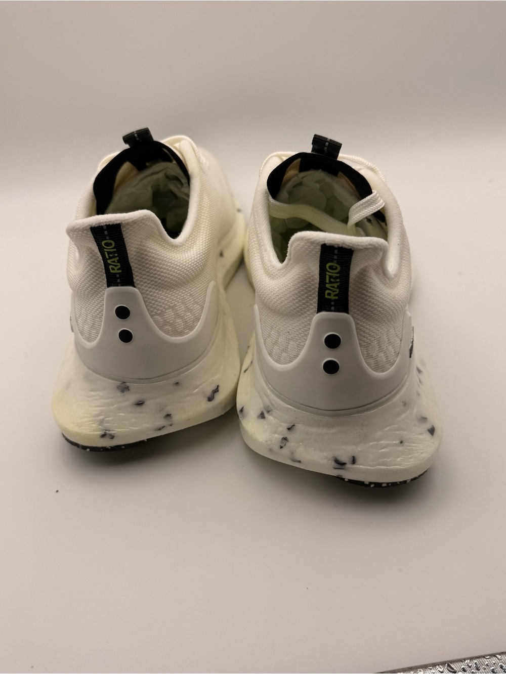 RATIO CAMINO:01 Running Shoes Women’s 8.5 White Acid Lime NIB - Picture 7 of 7